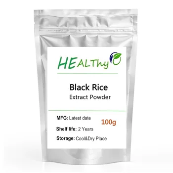 Высококачественный порошок с экстрактом черного риса против старения