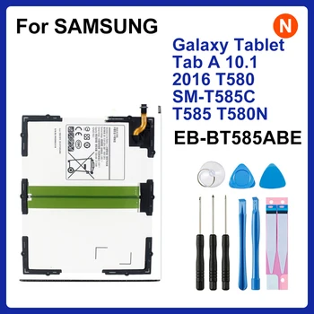 Оригинальный Планшет SAMSUNG EB-BT585ABE Аккумулятор емкостью 7300 мАч Для Samsung Galaxy Tablet Tab A 10,1 2016 T580 SM-T585C T585 T580N + инструменты