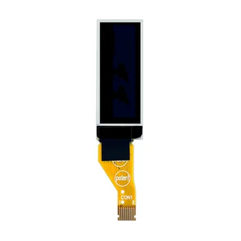 0,91-дюймовый промышленный OLED-дисплей с подключаемым 8-контактным интерфейсом I2C SSD1306 drive белого цвета