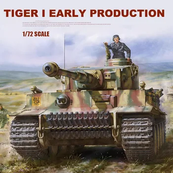Наборы для сборки модели 1/72 ранней версии немецкого тяжелого танка Tiger