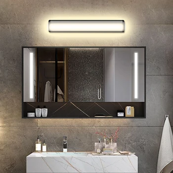 10 светодиодов Подсветка зеркала Подсветка датчика движения PIR Подсветка для макияжа Лампа для туалетного столика с батарейным питанием AAA или USB-зарядкой
