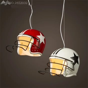 Подвесной светильник JW Nordic Simple в стиле ретро, шлем, винтажный подвесной светильник для гостиной, ресторана, кафе, бара, украшения светильников
