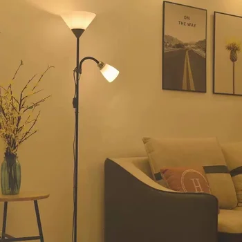 Современный минималистичный светодиодный светильник для гостиной, гостиничной спальни, напольный светильник для сидения e27, американские офисные лампы для защиты глаз