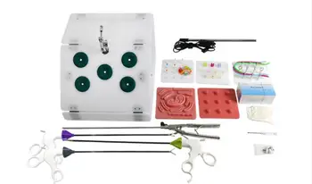 Тренажер для моделирования лапароскопии Хирургическое тренажерное оборудование для обучения гинекологической лапароскопии коробка для обучения