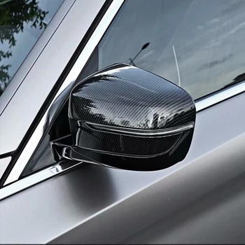 Автомобильный стайлинг для BMW 5 серии G30 2017 2018 Углеродное волокно ABS Матовая глянцевая отделка бокового зеркала заднего вида автомобиля
